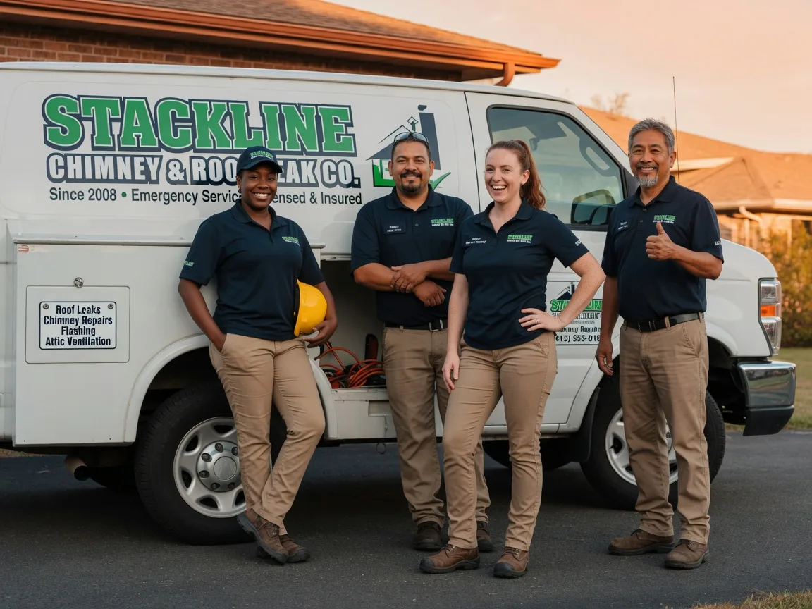 Chimney flashing repair company in Colleyville, TX